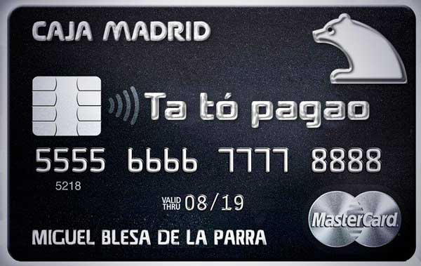 Tarjeta Black